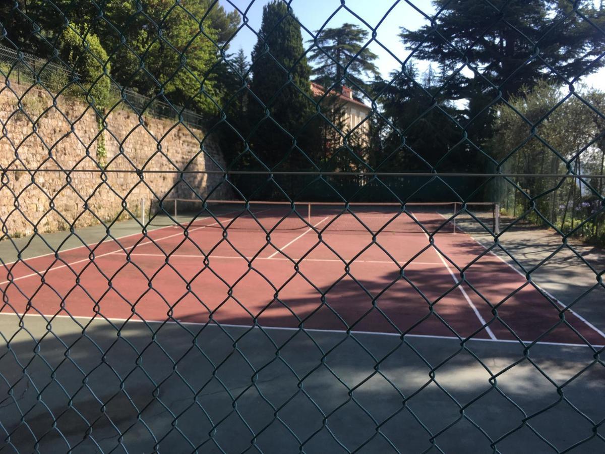 Clim Jardin Et Parking Prive -Piscine Tennis Et Park Vue Mer Grasse Exterior foto