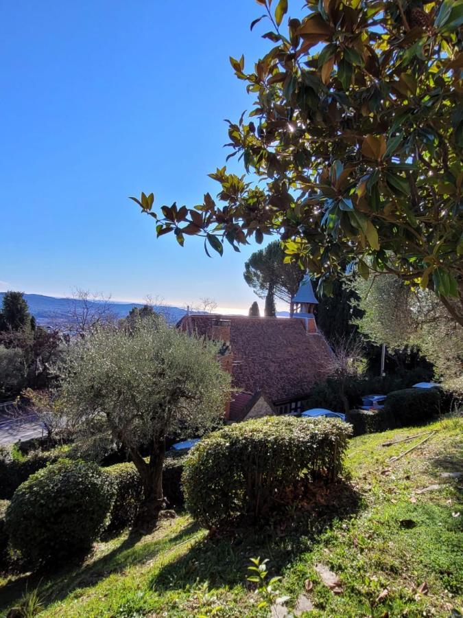 Clim Jardin Et Parking Prive -Piscine Tennis Et Park Vue Mer Grasse Exterior foto